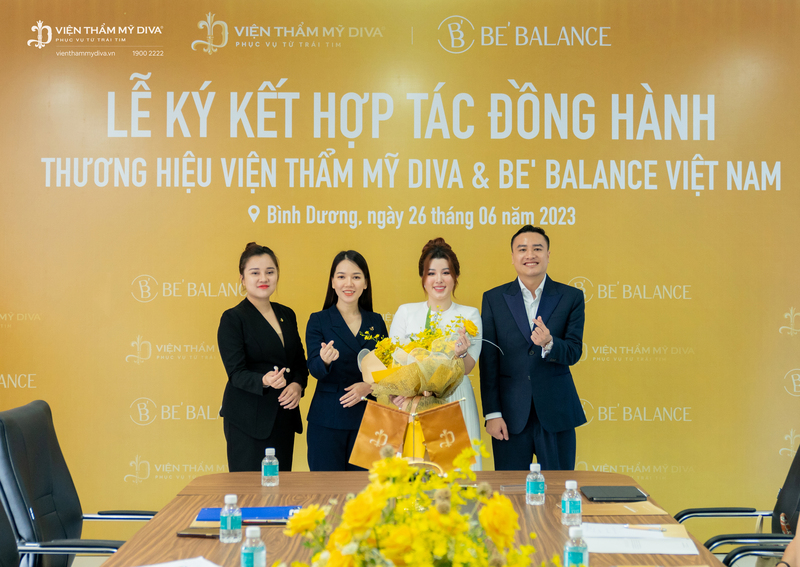 Viện thẩm mỹ DIVA ký kết hợp tác đồng hành thương hiệu cùng Be’Balance Việt Nam 5