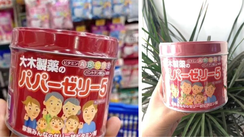 Kẹo chữa biếng ăn Nhật bản nhãn hiệu Papazeri