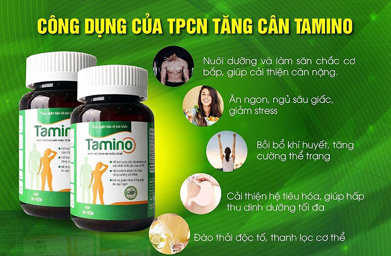 Công dụng của thuốc Tamino