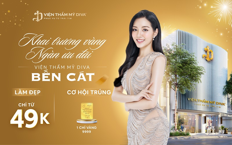 Viện thẩm mỹ DIVA khai trương cơ sở mới tại Bến Cát, Bình Dương