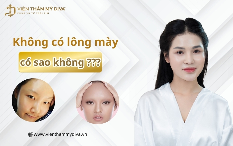 Không có lông mày có sao không? Bí quyết để luôn rạng rỡ