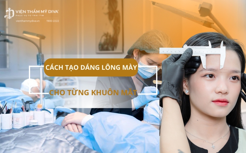 Cách tạo dáng lông mày cho từng khuôn mặt phù hợp