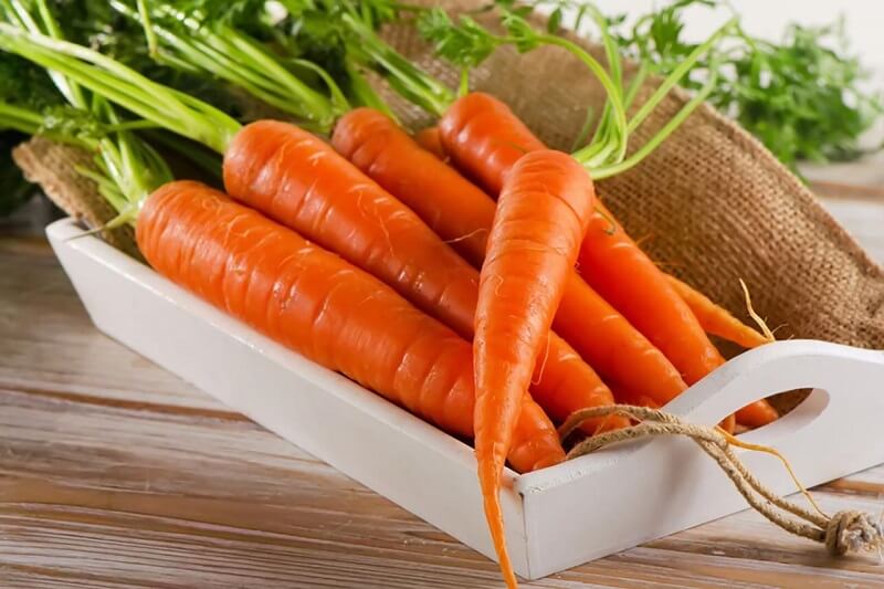 Thực phẩm tốt cho mắt - Cà rốt