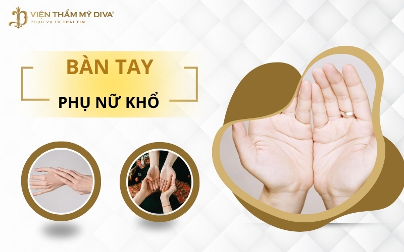 8 tướng bàn tay phụ nữ khổ, không gặp nhiều may mắn