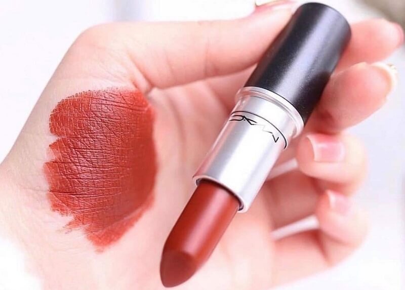 MAC Chili Matte Lipstick đỏ cam