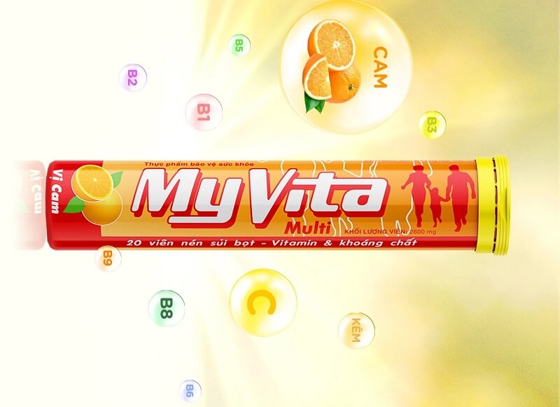 Vitamin C sủi Myvita