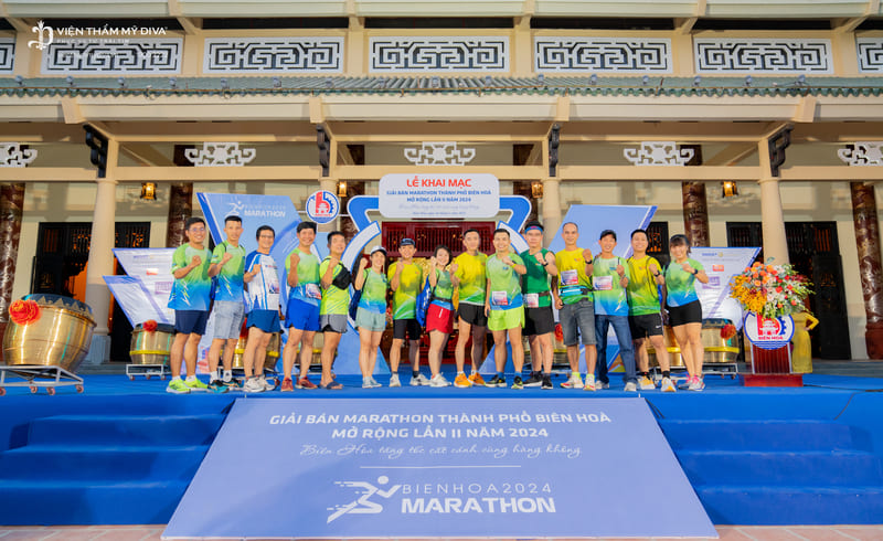 Viện thẩm mỹ DIVA đồng hành với Giải bán Marathon thành phố Biên Hòa mở rộng lần II năm 2024