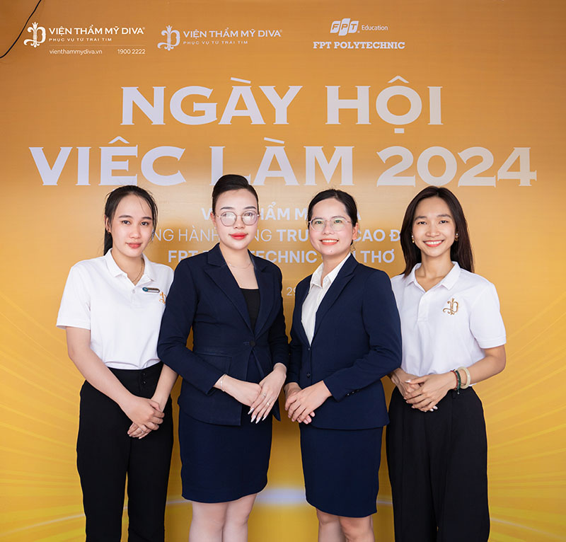 Viện thẩm mỹ DIVA đồng hành cùng Trường Cao đẳng FPT Polytechnic Cần Thơ trong sự kiện “Ngày hội việc làm” 1