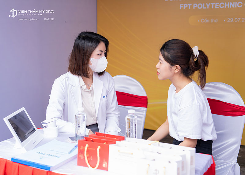 Viện thẩm mỹ DIVA đồng hành cùng Trường Cao đẳng FPT Polytechnic Cần Thơ trong sự kiện “Ngày hội việc làm” 14