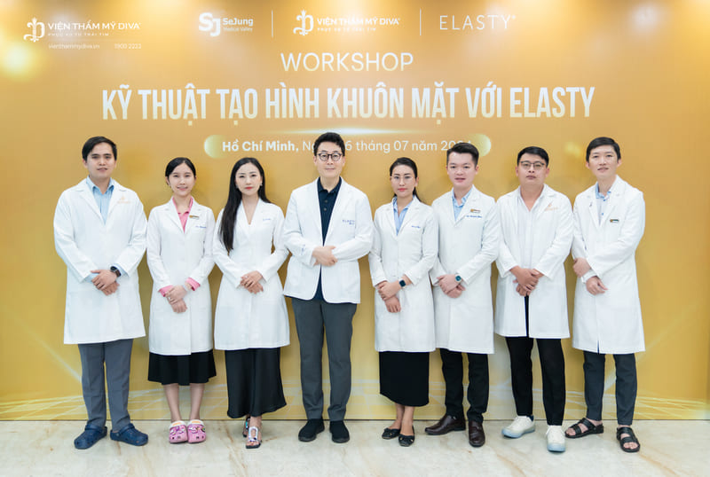 Viện thẩm mỹ DIVA tổ chức Workshop: “Kỹ thuật tạo hình khuôn mặt với Elasty” 7