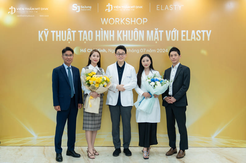 Viện thẩm mỹ DIVA tổ chức Workshop: “Kỹ thuật tạo hình khuôn mặt với Elasty” 1