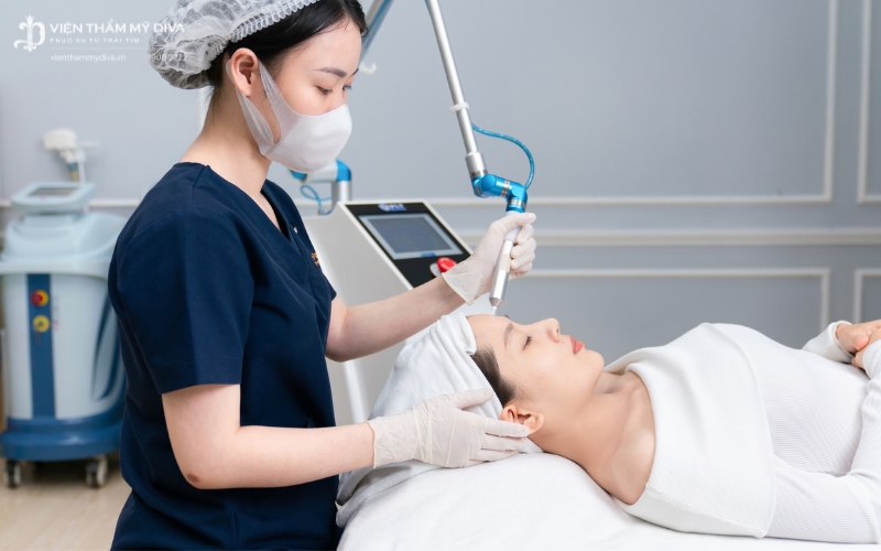 Xoá xăm lông mày bằng công nghệ Laser ND YAG tiên tiến tại viện thẩm mỹ DIVA