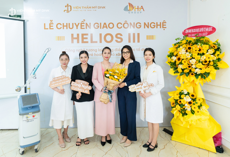 Siêu công nghệ Helios III chính thức có mặt tại Viện thẩm mỹ DIVA 4