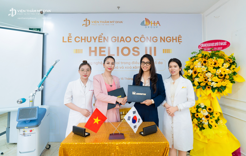 Siêu công nghệ Helios III chính thức có mặt tại Viện thẩm mỹ DIVA