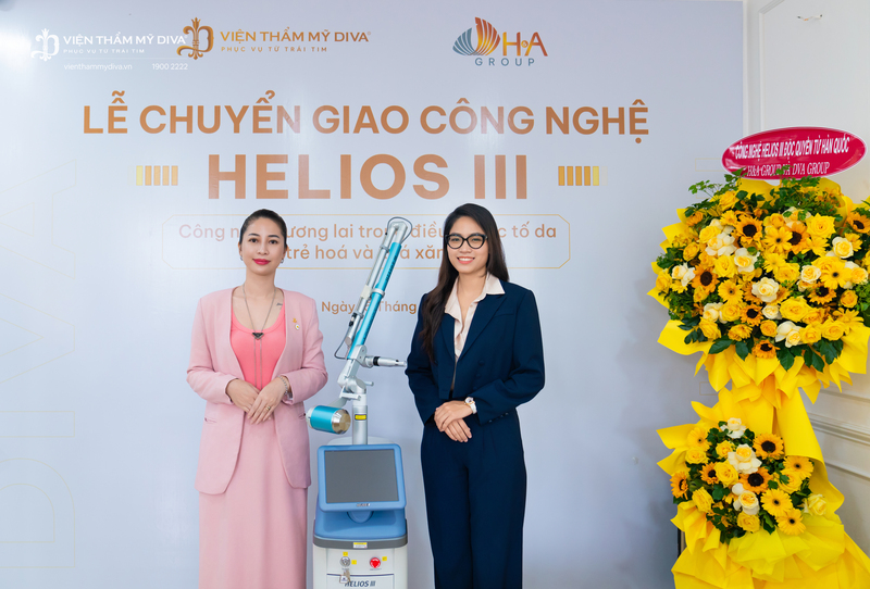 Siêu công nghệ Helios III chính thức có mặt tại Viện thẩm mỹ DIVA 3