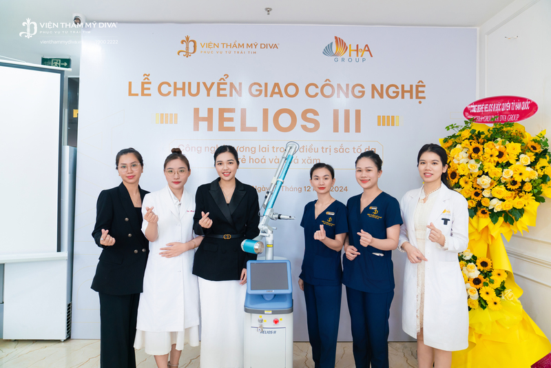 Siêu công nghệ Helios III chính thức có mặt tại Viện thẩm mỹ DIVA 2