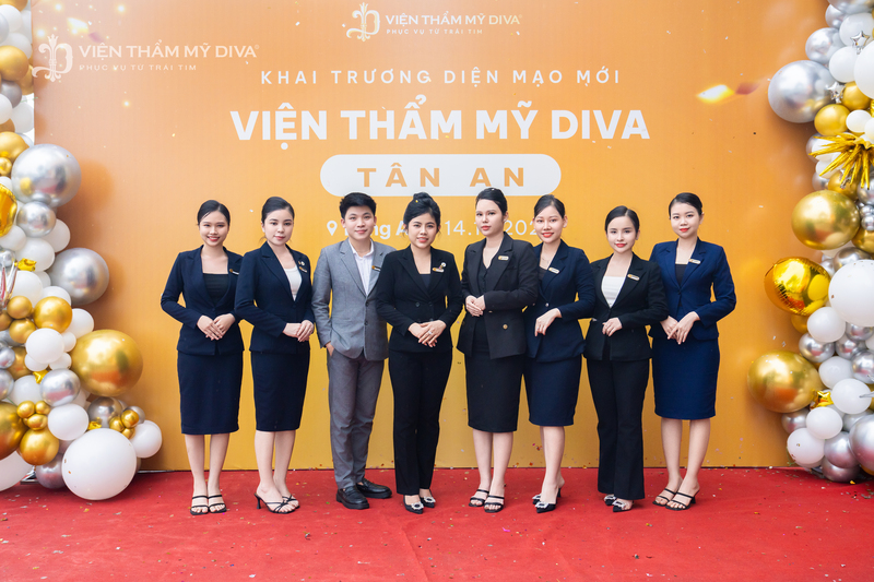 Viện thẩm mỹ DIVA chi nhánh Tân An xuất hiện với diện mạo hoàn toàn mới