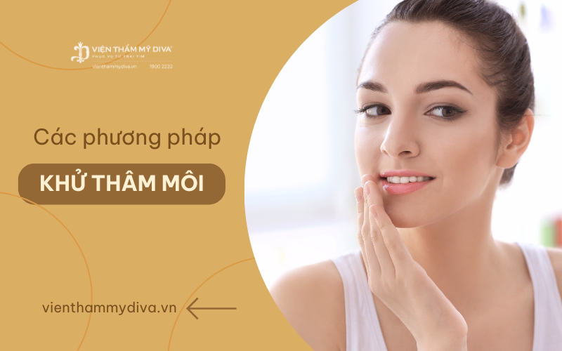 công nghệ khử thâm môi hiện đại