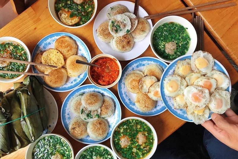 1 đĩa bánh căn chứa nhiều calo nên có thể gây tăng cân Ăn bánh căn tăng cân