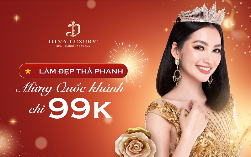 Cơ Hội Trải Nghiệm Làm Đẹp 99K Cùng Viện Thẩm Mỹ DIVA