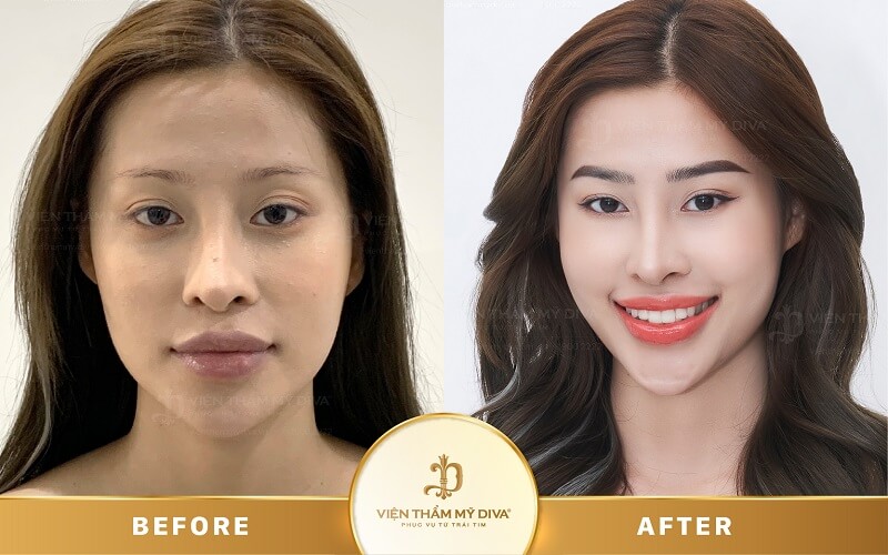 Phun mày cho khách 