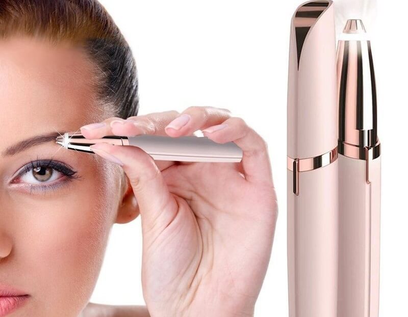 Sử dụng máy tỉa lông mày mang đến độ an toàn và hiệu quả cao Máy tỉa lông mày