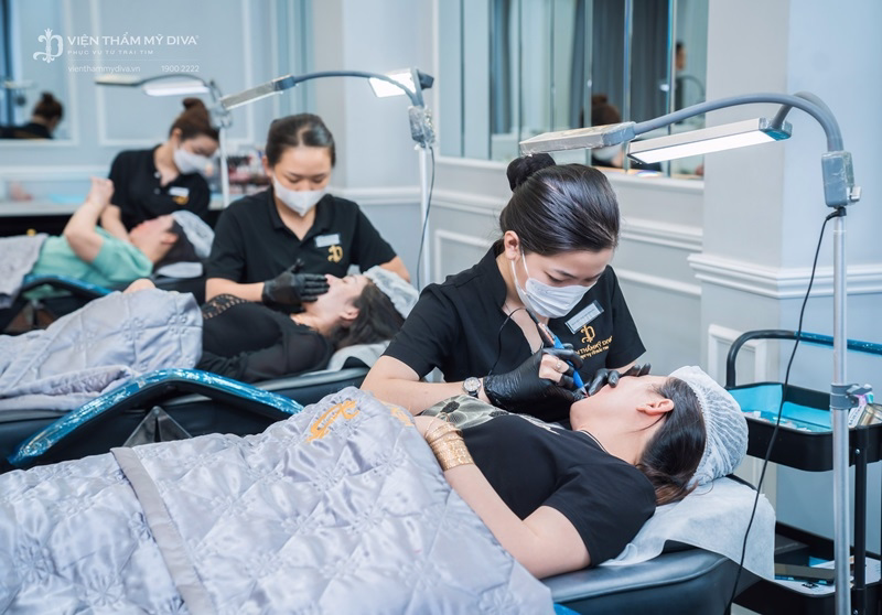 Viện thẩm mỹ DIVA là địa chỉ phun xăm nổi tiếng tại TP. HCM và các tỉnh thành lân cận