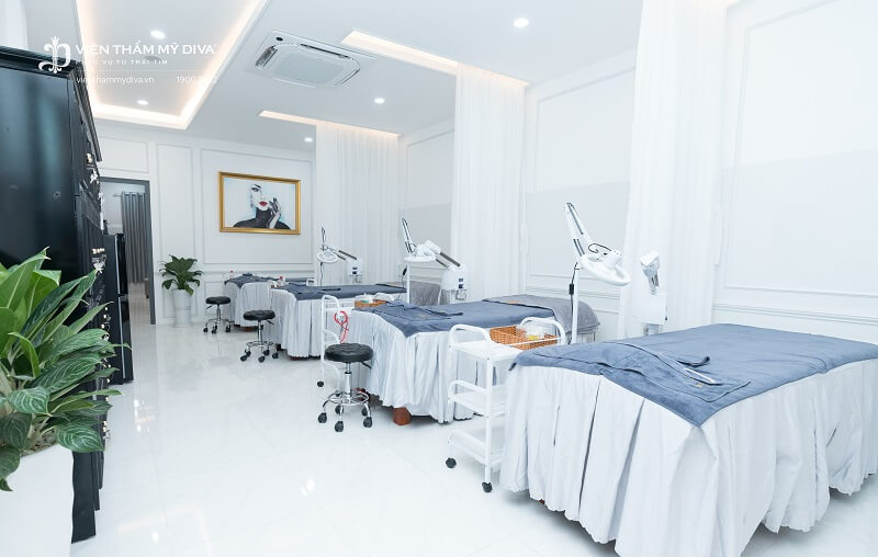 Không gian làm đẹp Viện thẩm mỹ DIVA Phước Long hiện đại