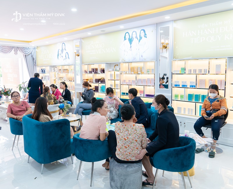 Viện thẩm mỹ DIVA Long Thành được đông đảo khách hàng tin tưởng làm đẹp