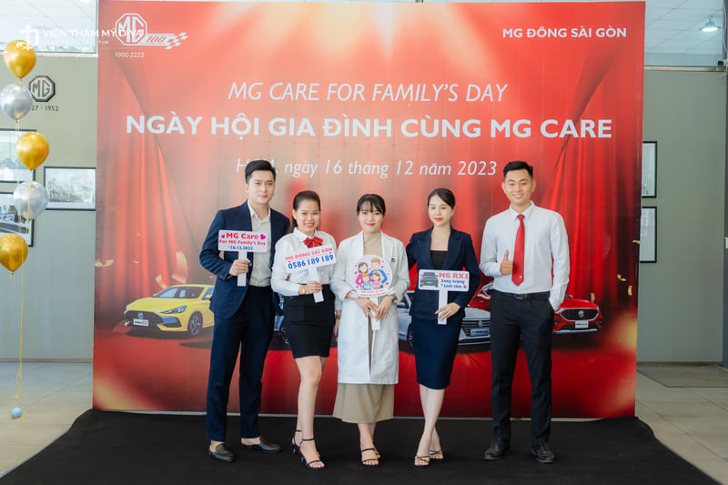 Viện thẩm mỹ DIVA vinh dự khi được đồng hành cùng Thương hiệu ô tô MG trong sự kiện “Ngày hội gia đình - Chăm xe cùng MG Care”