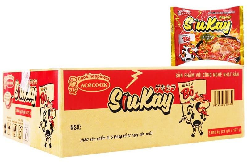 1 gói mì Siukay bao nhiêu calo? Ăn nhiều có mập không? 4