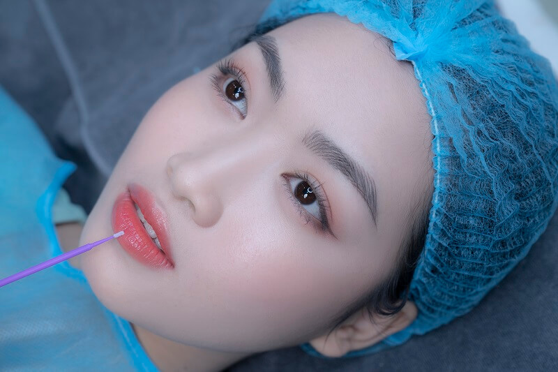 Màu mực phun môi tại Viện thẩm mỹ DIVA Vị Thanh chất lượng