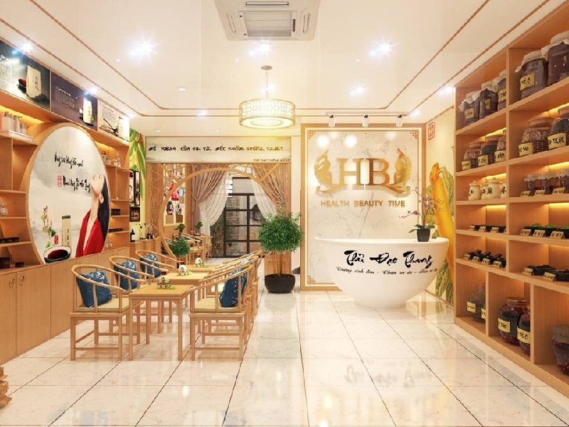 HB Spa thể hiện sự chuyên nghiệp ngay từ thiết kế không gian làm đẹp
