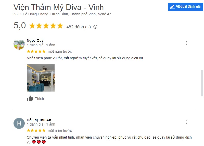 Chọn spa uy tín tại Nghệ An nhận được nhiều đánh giá cao từ khách hàng