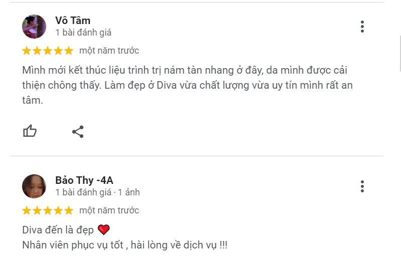 Đông đảo khách hàng đưa ra những đánh giá tích cực khi làm đẹp