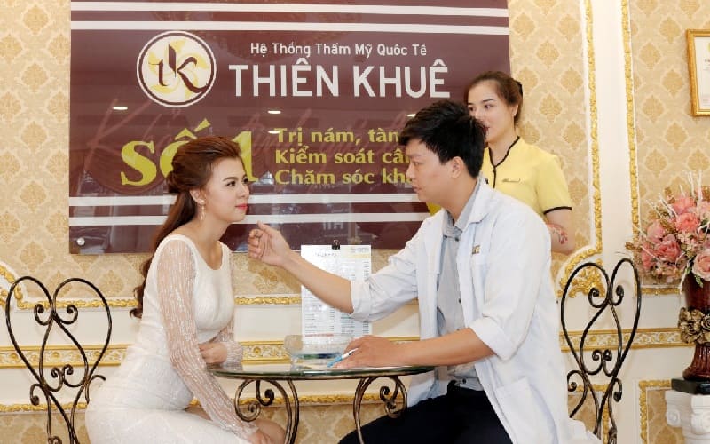 Thẩm mỹ viện Quốc tế Thiên Khuê phục vụ khách hàng chuyên nghiệp Thẩm mỹ viện Quốc tế Thiên Khuê phục vụ khách hàng chuyên nghiệp