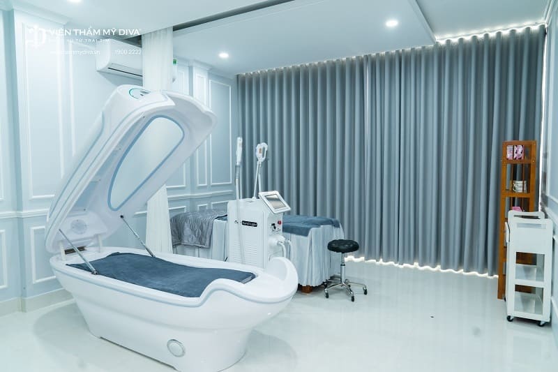 Không gian làm đẹp hiện đại