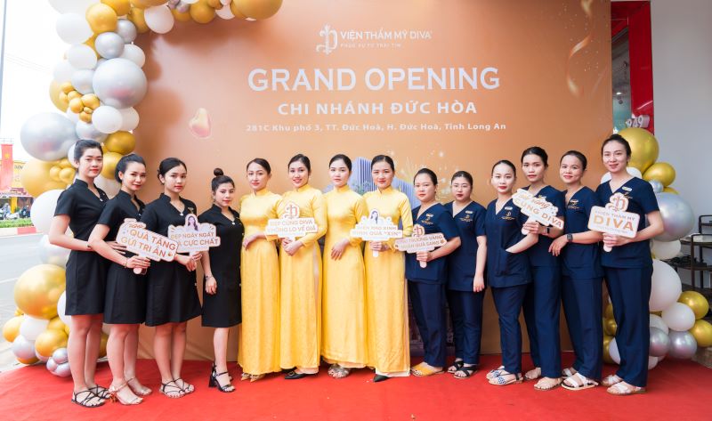 Khai trương Viện thẩm mỹ DIVA chi nhánh Đức Hòa