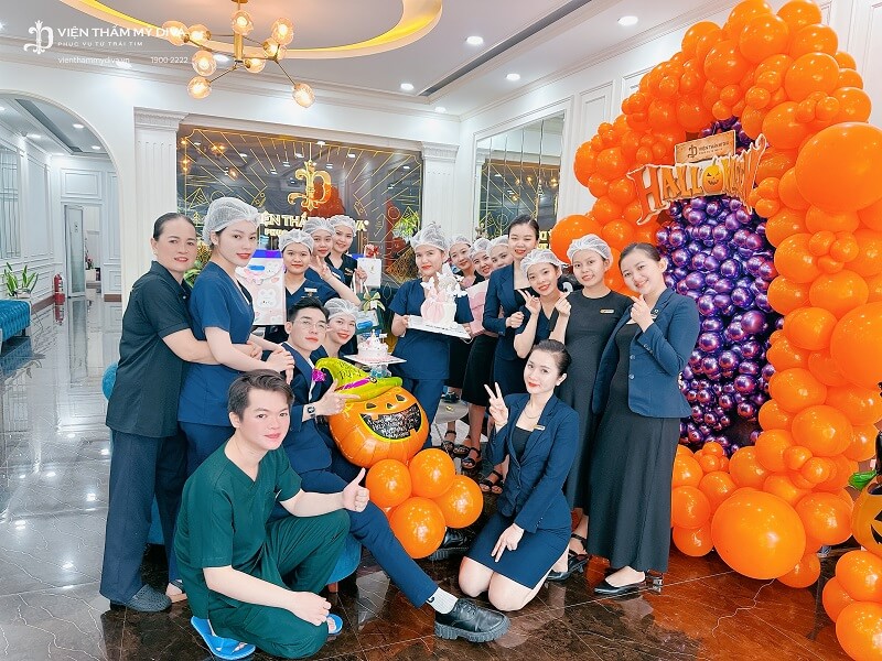 Viện thẩm mỹ DIVA rực rỡ sắc màu Halloween tại các chi nhánh